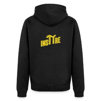 Inspire Pi Day 3.14 Math Teacher National Day - Unisex Premium Bio Zip Hoodie - Schwarz - Hinten - Nico (187cm)
