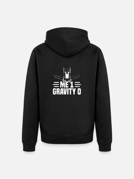 Ring Gymnastics 7 - Unisex Premium Organic Zip Hoodie - black