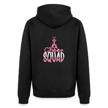 Cheer Squad Pom-pom girl Pom-pom girl - Veste à capuche bio Premium Unisexe - noir - Dos - Nico (187cm)