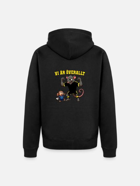 VI ÄR ÖVERALLT SOLNA - Ekologisk premiumluvjack unisex - svart
