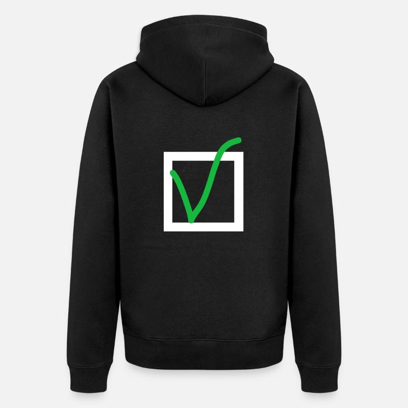 Enguirlander - Veste à capuche bio Premium Unisexe - noir