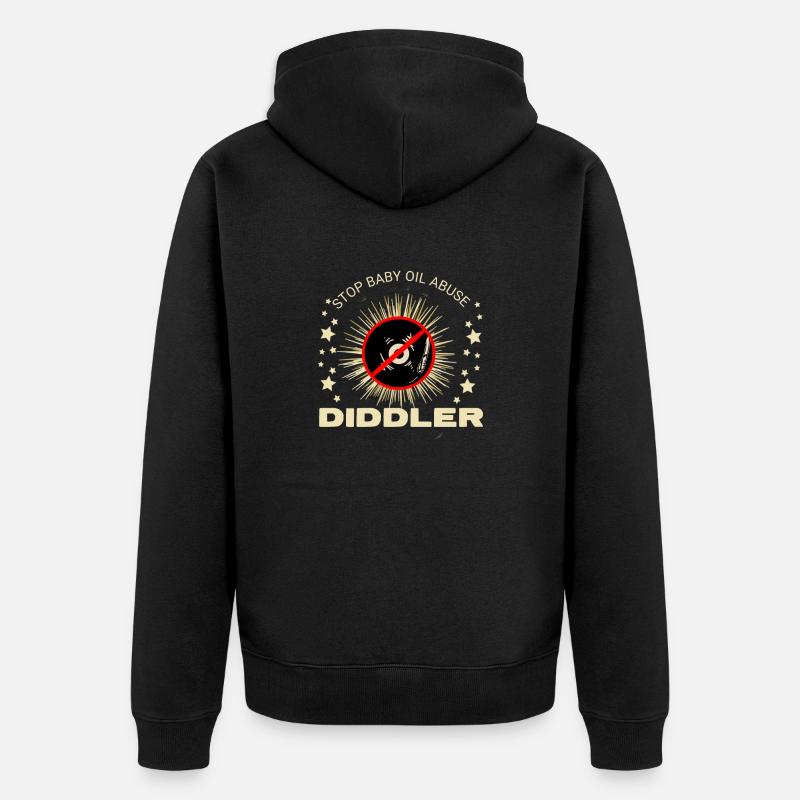 Escroc - Veste à capuche bio Premium Unisexe - noir