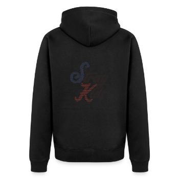 Stray Kids - Unisex Premium Organic Zip Hoodie - black - Back - Nico (187cm)