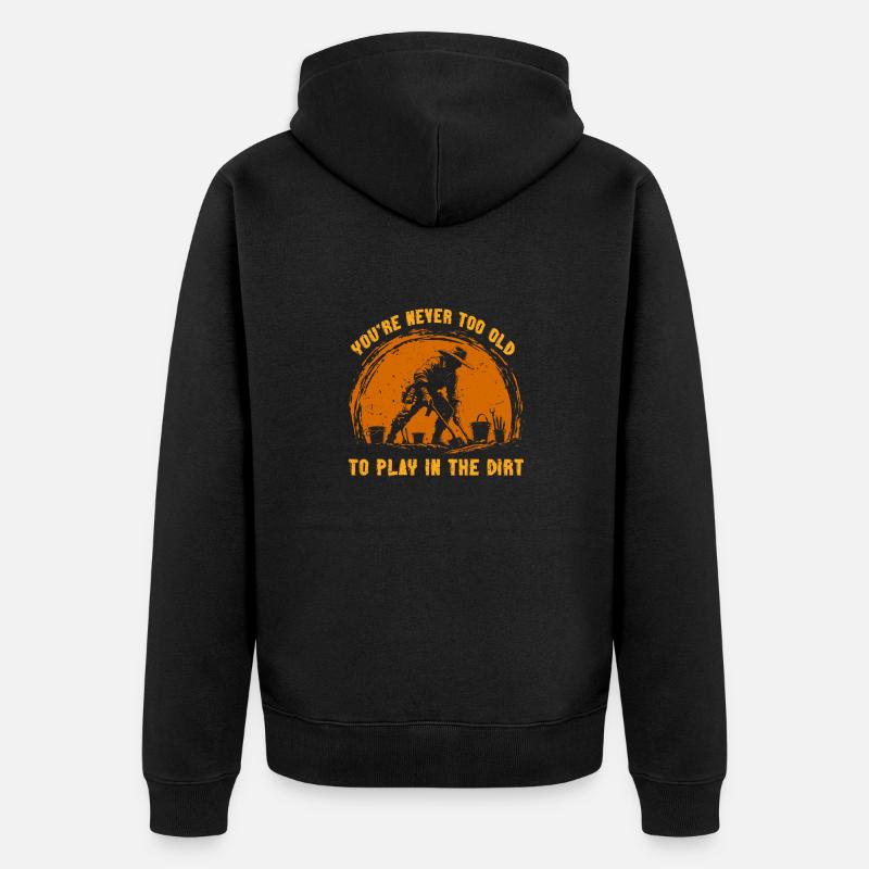 Soil Science Soil Scientist - Veste à capuche bio Premium Unisexe - noir