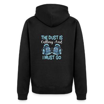 Nettoyant Lover Cleaner - Veste à capuche bio Premium Unisexe - noir - Dos - Nico (187cm)