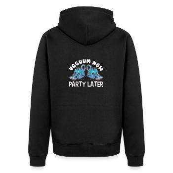 Nettoyant Lover Cleaner - Veste à capuche bio Premium Unisexe - noir - Dos - Nico (187cm)