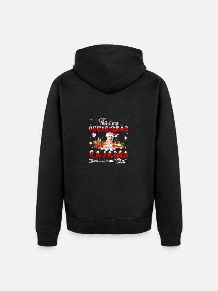 Chihuahua - Unisex Premium Bio Zip Hoodie - Schwarz