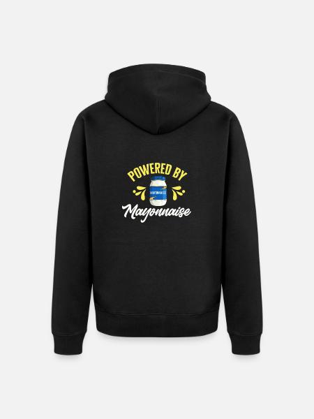 Mayonnaise - Veste à capuche bio Premium Unisexe - noir