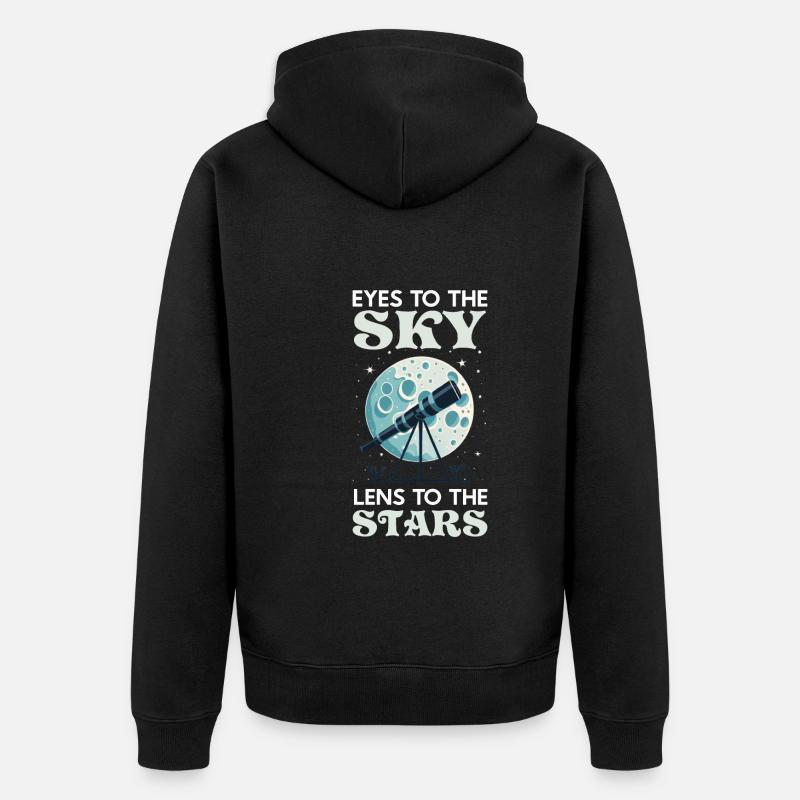 Astrophotographie Astronomy Space Camera - Veste à capuche bio Premium Unisexe - noir