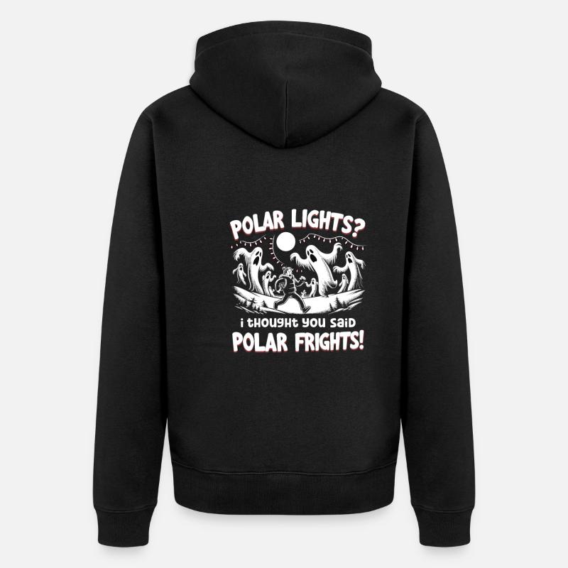 Aurora Aurora Tracker Alaska Wilderness - Veste à capuche bio Premium Unisexe - noir
