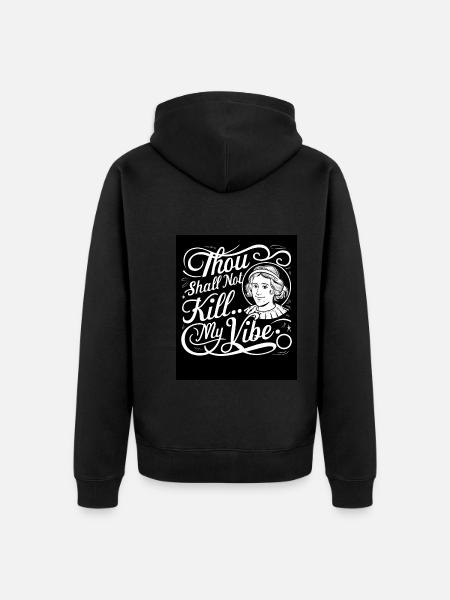 Renaissance Fairground Outfit Medieval - Unisex Premium Organic Zip Hoodie - black