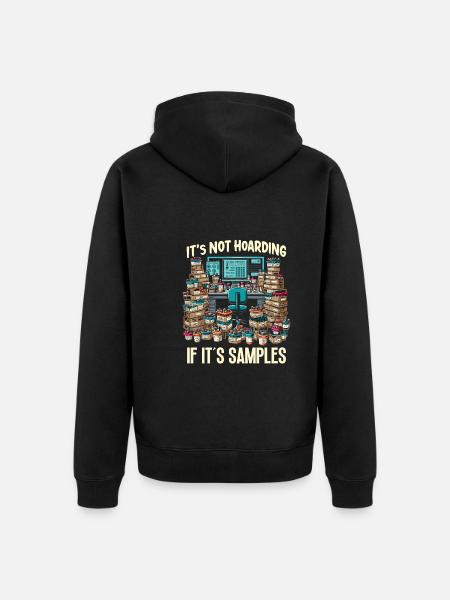 Microbiologist Microbiology Lab Staph Biology - Unisex Premium Organic Zip Hoodie - black