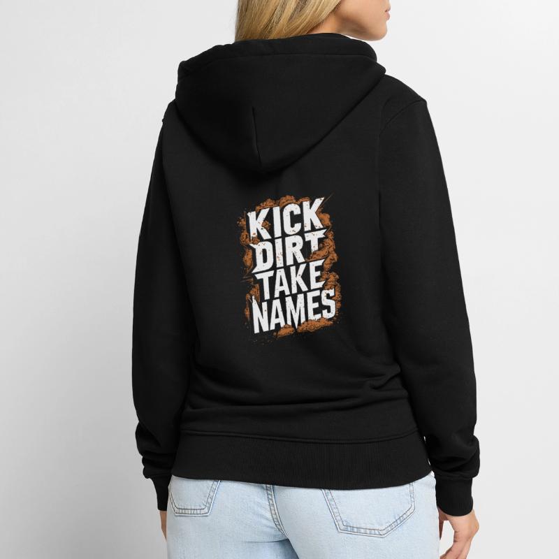 Tractor Pulling Tractor Pulling Tractor Power Farm Unisex Premium Bio Zip Hoodie
