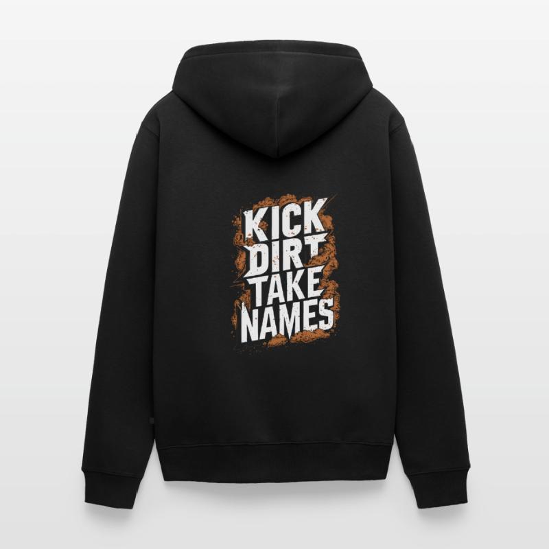 Tractor Pulling Tractor Pulling Tractor Power Farm Unisex Premium Bio Zip Hoodie