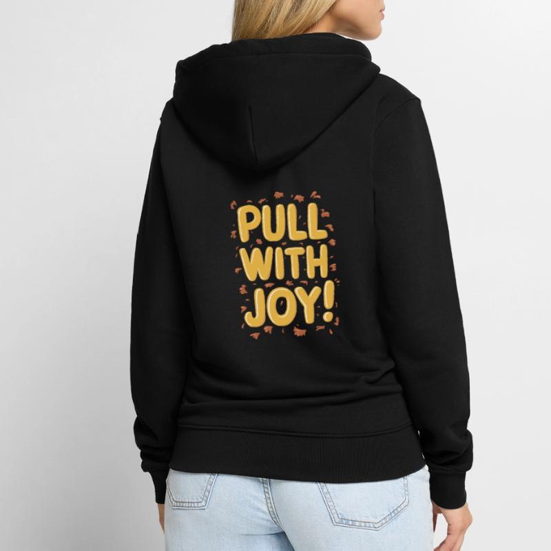 Tractor Pulling Tractor Pulling Tractor Power Farm Unisex Premium Organic Zip Hoodie