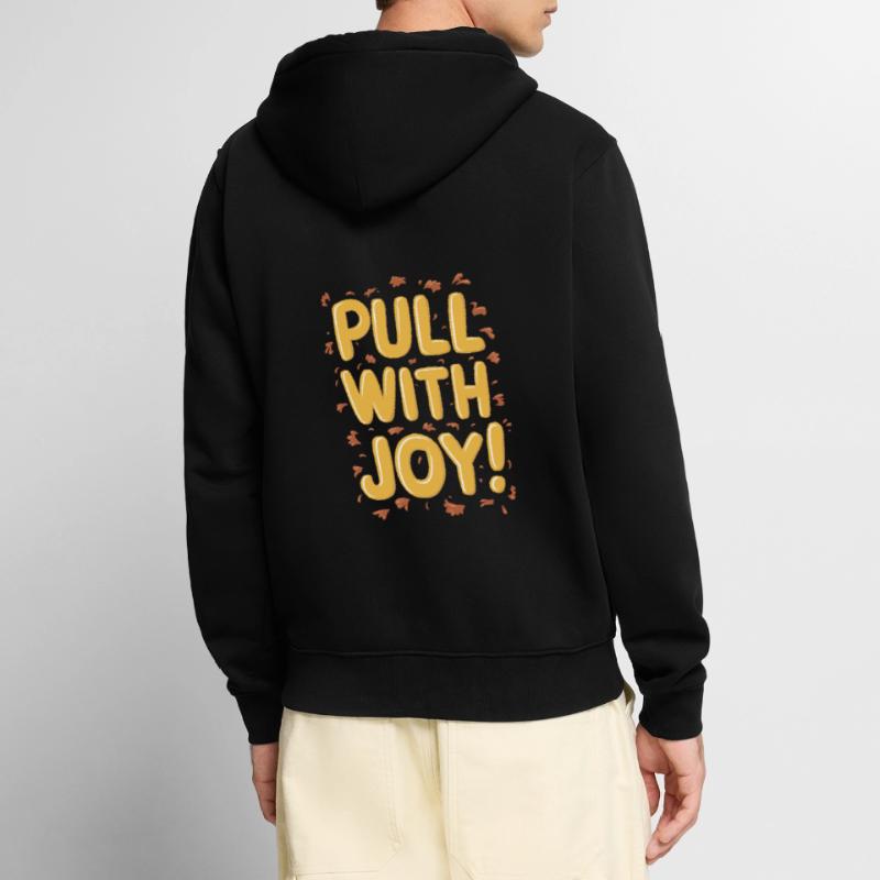 Tractor Pulling Tractor Pulling Tractor Power Farm Unisex Premium Organic Zip Hoodie
