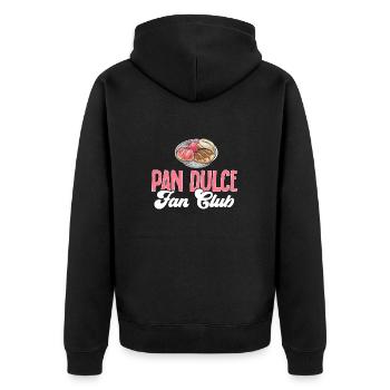 Concha Hispanique Mexicain Pan Dulce - Veste à capuche bio Premium Unisexe - noir - Dos - Nico (187cm)