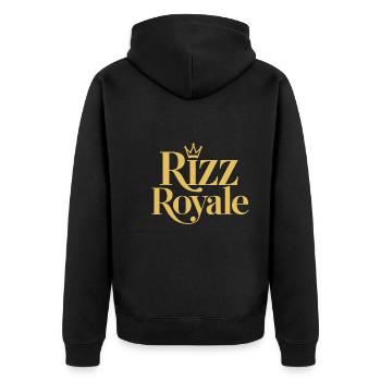 Rizzler Culture Gaming Life Rizzler Citations - Veste à capuche bio Premium Unisexe - noir - Dos - Nico (187cm)
