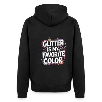 Cardmaker Scrapbooking Card Making Sets For - Unisex Premium Organic Zip Hoodie - black - Back - Nico (187cm)