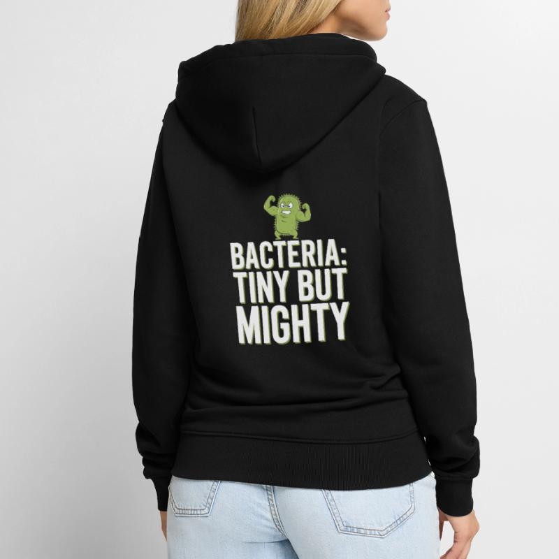 Microscope Enthusiast Lab Technician Science Unisex Premium Organic Zip Hoodie