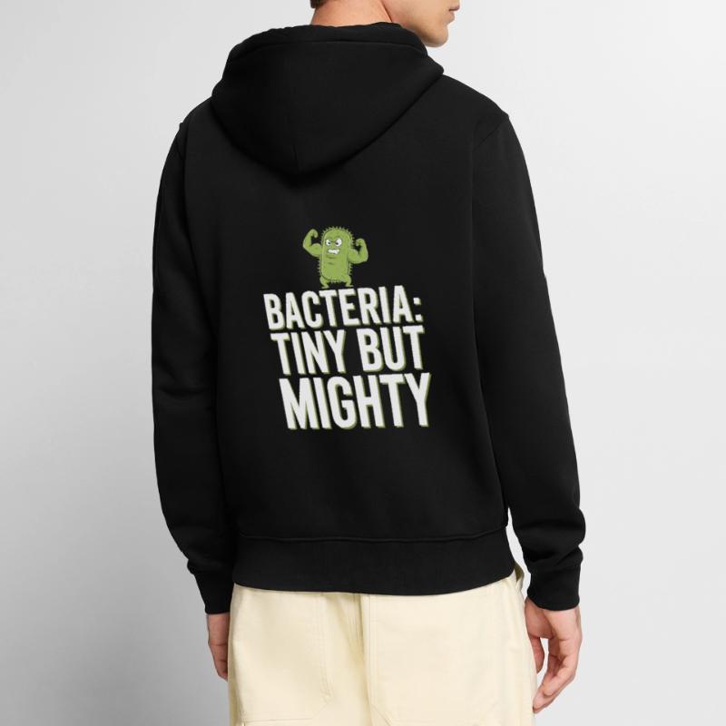 Microscope Enthusiast Lab Technician Science Unisex Premium Organic Zip Hoodie