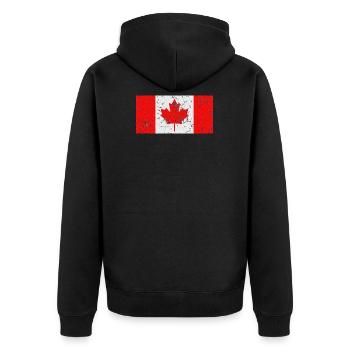 Canada - Veste à capuche bio Premium Unisexe - noir - Dos - Nico (187cm)