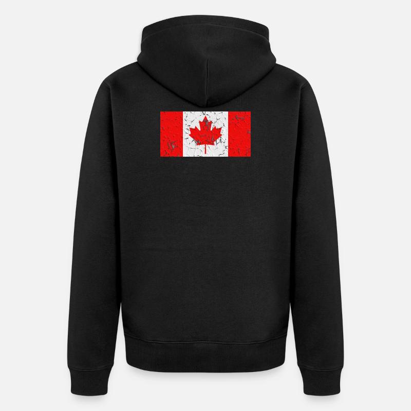 Canada - Veste à capuche bio Premium Unisexe - noir