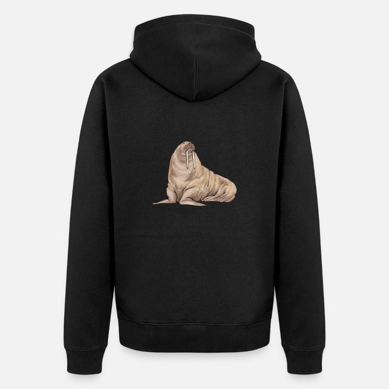 Morse - Veste à capuche bio Premium Unisexe - noir