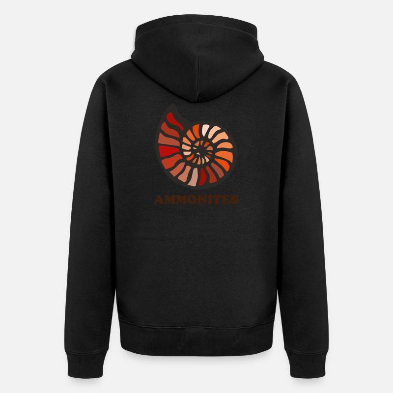 Ammonites - Veste à capuche bio Premium Unisexe - undefined