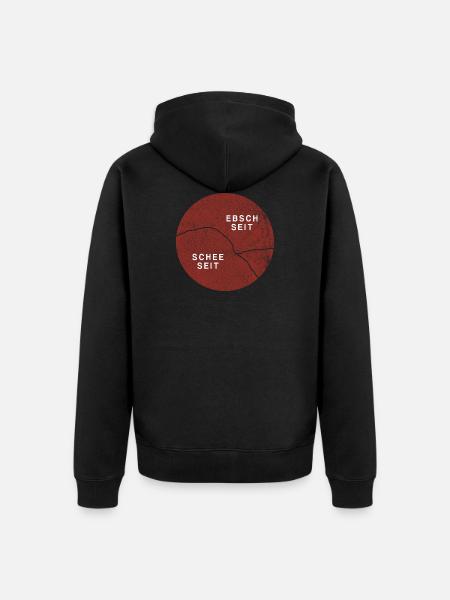 Mainz - Unisex Premium Organic Zip Hoodie - black