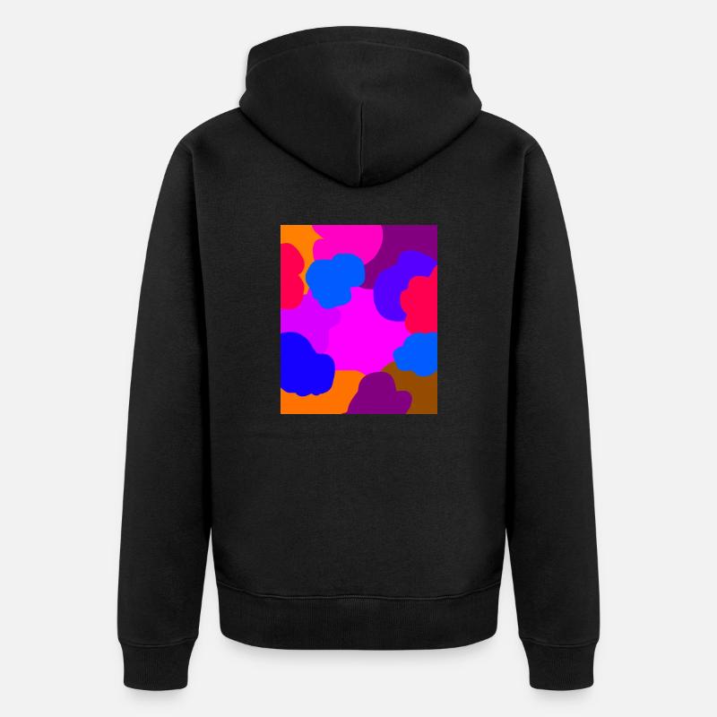 Nuage - Veste à capuche bio Premium Unisexe - noir