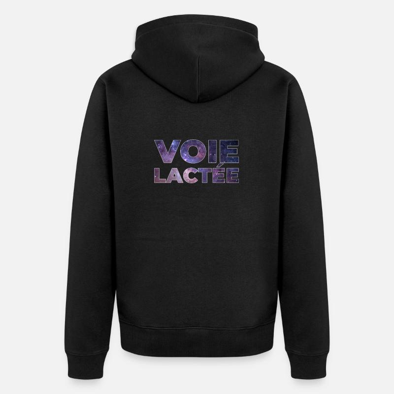Voie lactée - Veste à capuche bio Premium Unisexe - noir