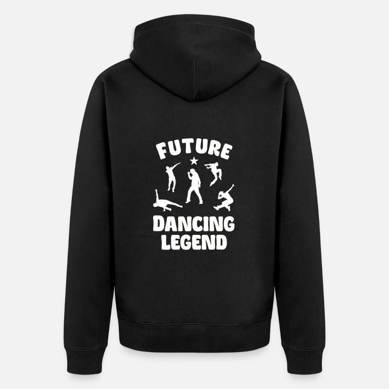 Future Dancing Legend - Veste à capuche bio Premium Unisexe - noir