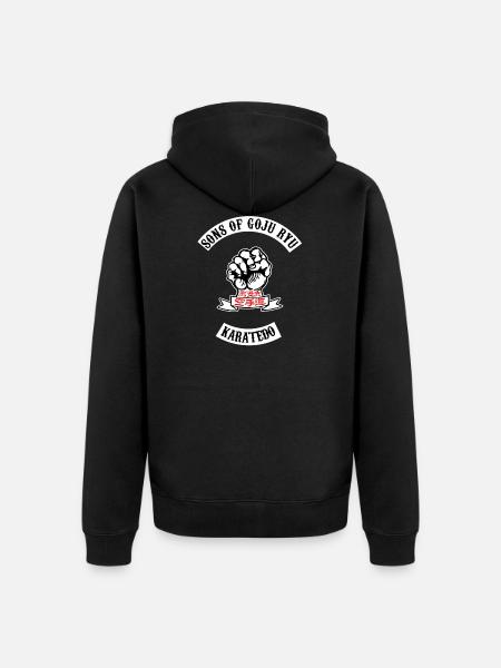Sons of GoJu Ryu - Unisex Premium Organic Zip Hoodie - black
