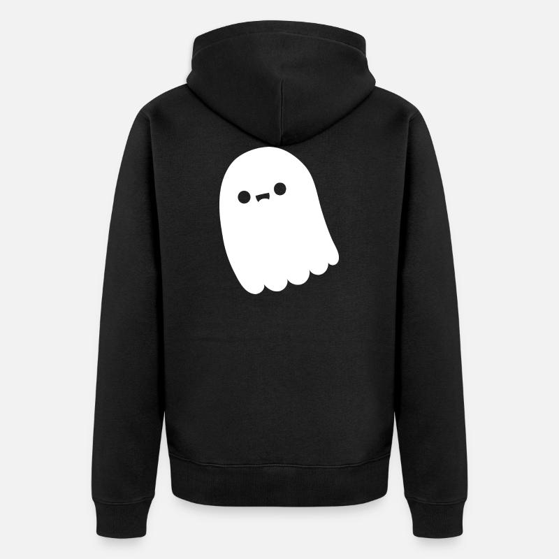 Geist - Unisex Premium Bio Zip Hoodie - Schwarz