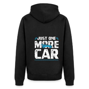 Ferngesteuerte RC-Autos Ein weiteres RC-Auto - Unisex Premium Bio Zip Hoodie - Schwarz - Hinten - Nico (187cm)