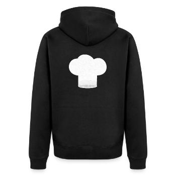 Toque - Veste à capuche bio Premium Unisexe - noir - Dos - Nico (187cm)