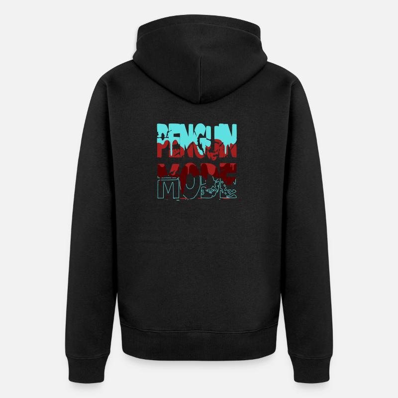 funny statement fun birthday present idea bday - Unisex Premium Bio Zip Hoodie - Schwarz