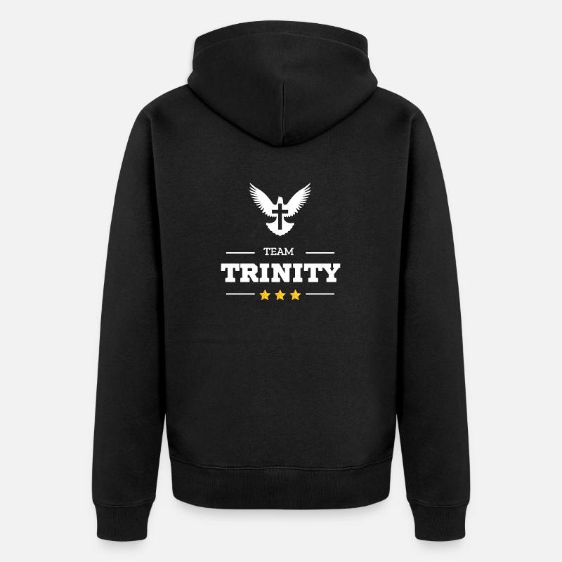 TEAM TRINITY - Veste à capuche bio Premium Unisexe - noir