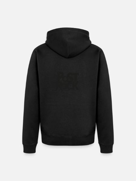 Post Rock - Unisex Premium Organic Zip Hoodie - black