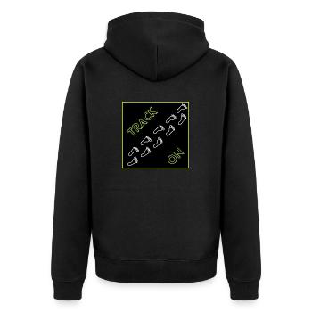 Randonnée pédestre - Piste sur - Veste à capuche bio Premium Unisexe - noir - Dos - Nico (187cm)