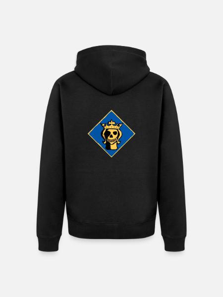 Stockholm tête morte - Ekologisk premiumluvjack unisex - svart