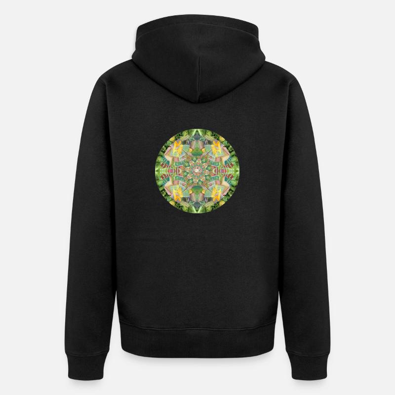 boudharieur - Veste à capuche bio Premium Unisexe - noir
