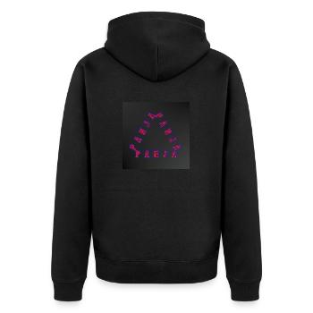 Panja x - Veste à capuche bio Premium Unisexe - noir - Dos - Nico (187cm)