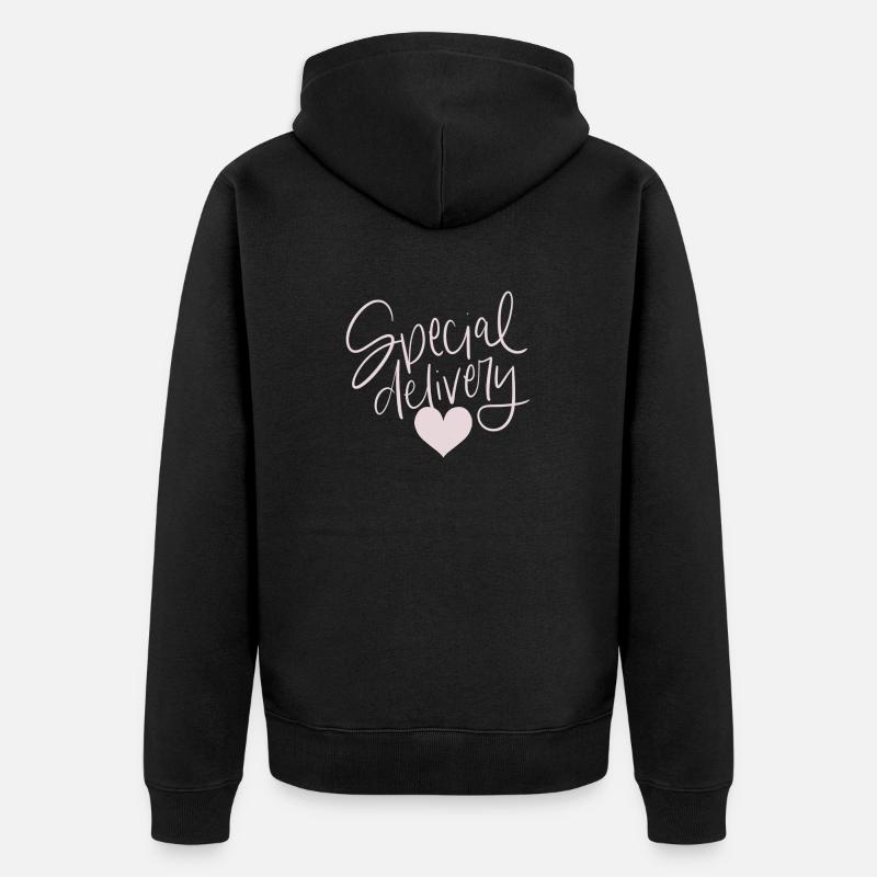 I love you - Veste à capuche bio Premium Unisexe - noir