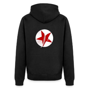 star - Veste à capuche bio Premium Unisexe - noir - Dos - Nico (187cm)
