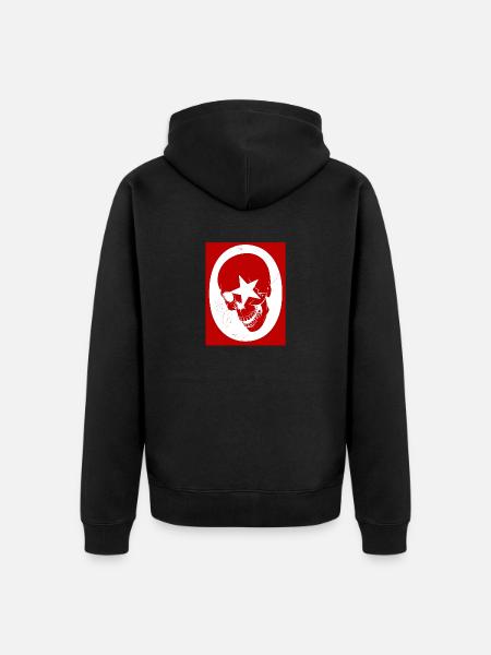 skullstar - Veste à capuche bio Premium Unisexe - noir