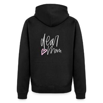 Best mom ever - Veste à capuche bio Premium Unisexe - noir - Dos - Nico (187cm)