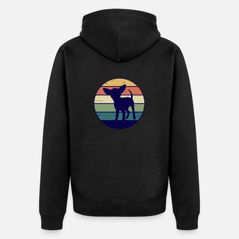 Hund Chien - Veste à capuche bio Premium Unisexe - noir