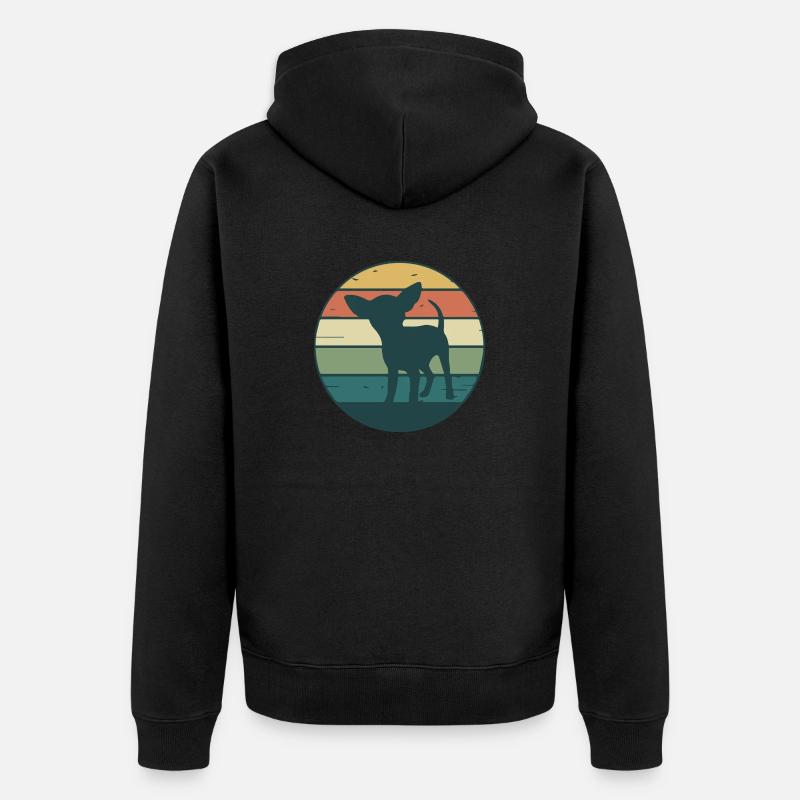 Hund Chien - Veste à capuche bio Premium Unisexe - noir
